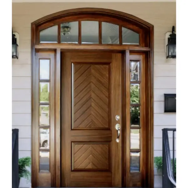 Chevron Panelled Door