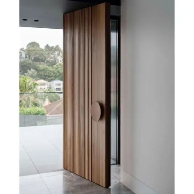 Contemporary Walnut Door